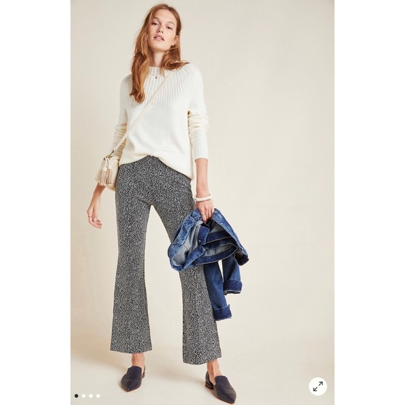 anthropologie essential crop flare